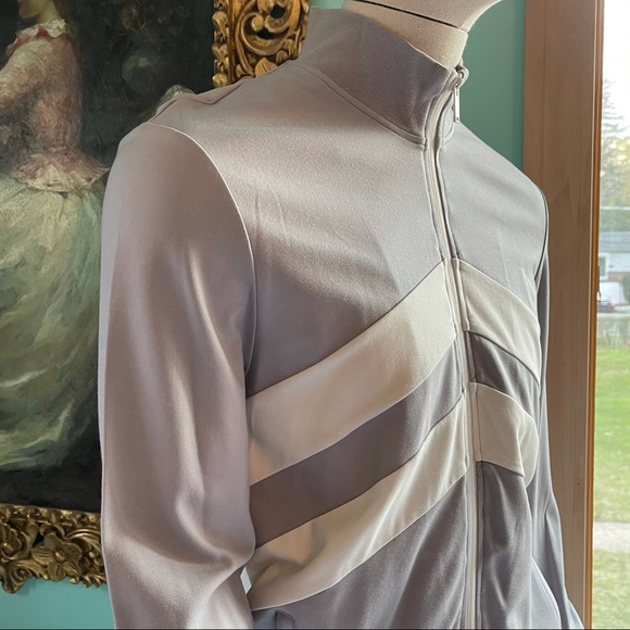 Karl Lagerfeld, New, Men's Two-Tone Zipped Sweatsh - Picture 5 of 6